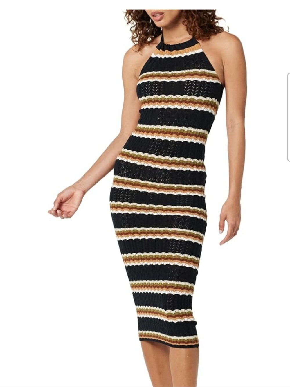 The Drop Crochet Halter Dress 🔥